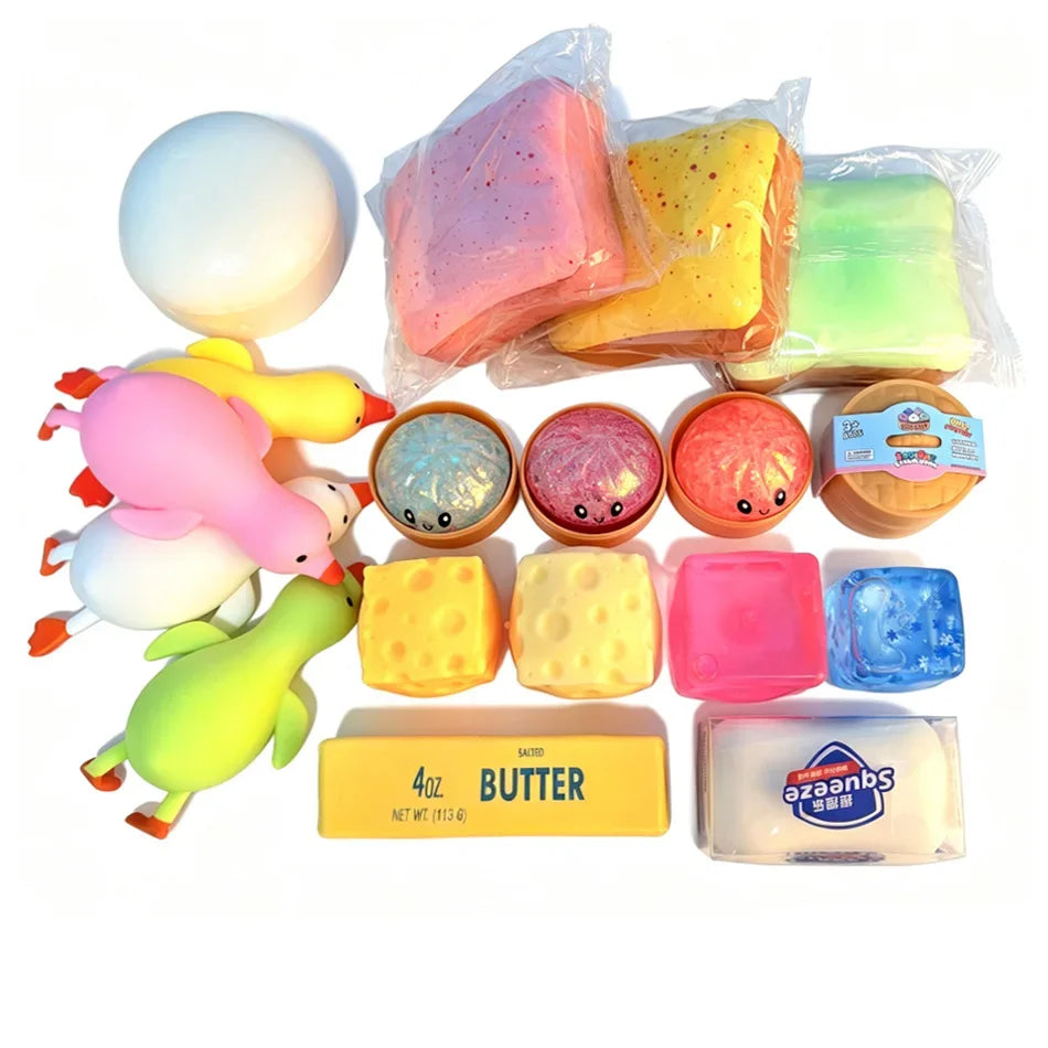 SLAYYY KIDS™ Viral Squishy Toy Collection 💥 | Sensory Fidget Toys
