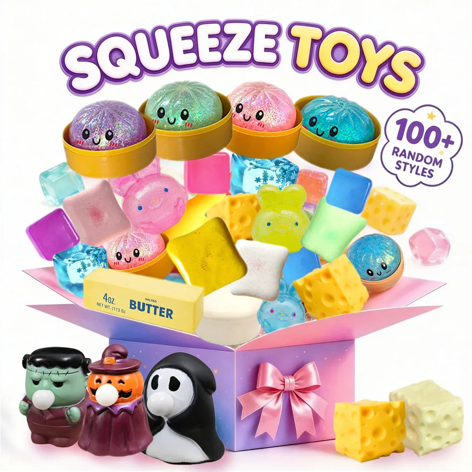SLAYYY KIDS™ Viral Squishy Toy Collection 💥 | Sensory Fidget Toys